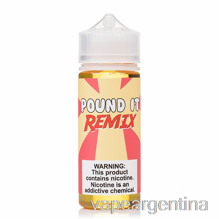 Pound It Remix - Food Fighter - 120ml 0mg Vape Descartable